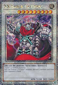 XX-Saber Gottoms (V.2 - Quarter Century Secret Rare)