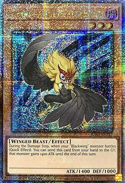 Blackwing - Kalut the Moon Shadow (V.2 - Quarter Century Secret Rare)