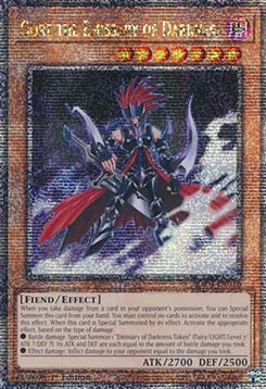 Gorz the Emissary of Darkness (V.2 - Quarter Century Secret Rare)