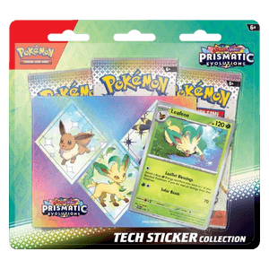 Prismatic Evolutions: Leafeon Tech Sticker Collection