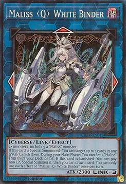 Maliss Q White Binder (V.2 - Collectors Rare)