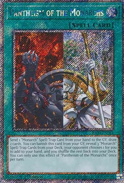 Pantheism of the Monarchs (V.1 - Platinum Secret Rare)