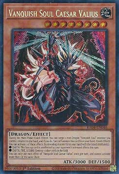 Vanquish Soul Caesar Valius (V.3 - Secret Rare)