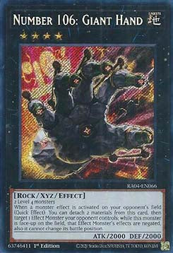 Number 106: Giant Hand (V.3 - Secret Rare)