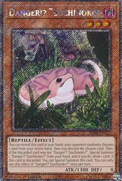 Danger!? Tsuchinoko? (V.4 - Platinum Secret Rare)