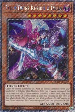 EvilTwins Ki-sikil & Lil-la (V.4 - Platinum Secret Rare)