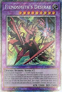 Fiendsmith's Desirae (V.4 - Platinum Secret Rare)