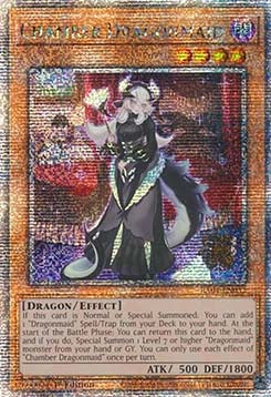 Chamber Dragonmaid (V.5 - Quarter Century Secret Rare)