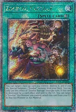 Zoodiac Barrage (V.5 - Quarter Century Secret Rare)