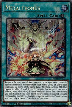 Metaltronus (V.5 - Quarter Century Secret Rare)