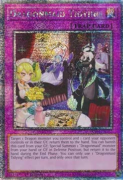 Dragonmaid Tidying (V.5 - Quarter Century Secret Rare)