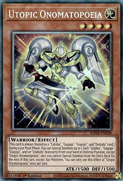Utopic Onomatopoeia (V.6 - Collectors Rare)