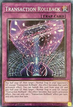 Transaction Rollback (V.6 - Collectors Rare)