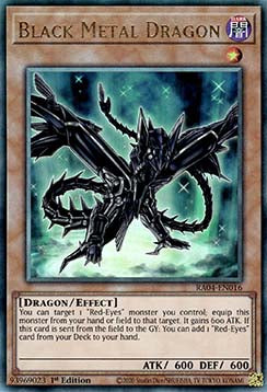 Black Metal Dragon (V.7 - Ultimate Rare)