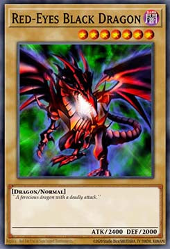 Red-Eyes Black Dragon (V.1 - Platinum Secret Rare)