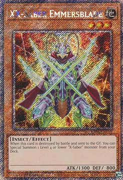 XX-Saber Emmersblade (V.1 - Platinum Secret Rare)