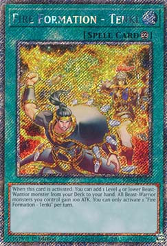 Fire Formation - Tenki (V.1 - Platinum Secret Rare)