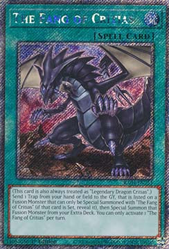 The Fang of Critias (V.1 - Platinum Secret Rare)