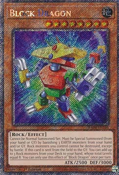 Block Dragon (V.1 - Platinum Secret Rare)