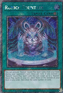 Runick Fountain (V.1 - Platinum Secret Rare)