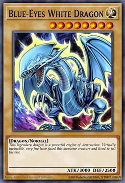 Blue-Eyes White Dragon (V.4 - Quarter Century Secret Rare)