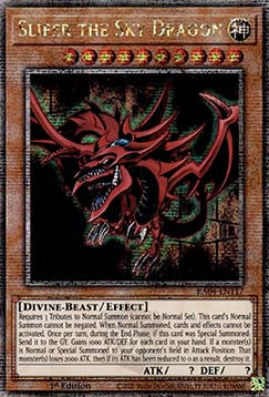 Slifer the Sky Dragon (V.2 - Quarter Century Secret Rare)