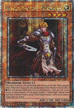Noble Knight Medraut (V.2 - Quarter Century Secret Rare)