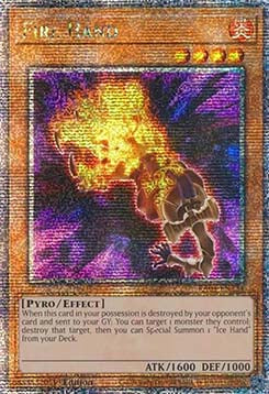 Fire Hand (V.2 - Quarter Century Secret Rare)