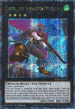 Castel, the Skyblaster Musketeer (V.2 - Quarter Century Secret Rare)