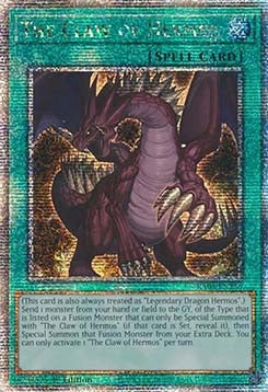 The Claw of Hermos (V.2 - Quarter Century Secret Rare)
