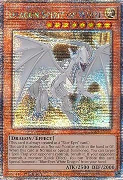 Dragon Spirit of White (V.2 - Quarter Century Secret Rare)