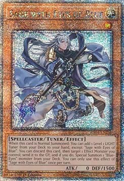 Sage with Eyes of Blue (V.2 - Quarter Century Secret Rare)