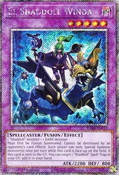 El Shaddoll Winda (V.4 - Platinum Secret Rare)