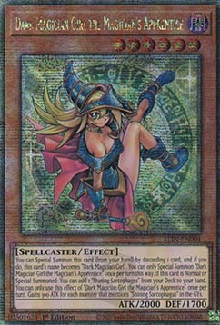 Dark Magician Girl the Magician's Apprentice (V.2 - Quarter Century Secret Rare)