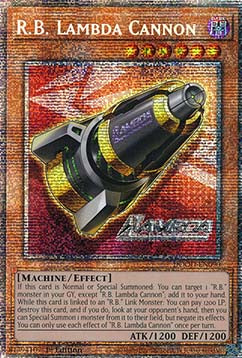 R.B. Lambda Cannon (V.2 - Starlight Rare)