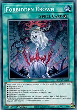 Forbidden Crown (V.1 - Secret Rare)