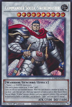 Commander Souza, Swordmaster (V.2 - Secret Rare)