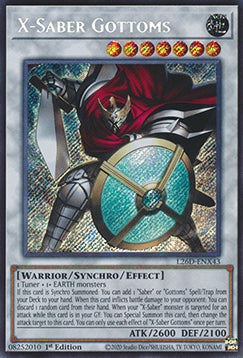 X-Saber Gottoms (V.2 - Secret Rare)