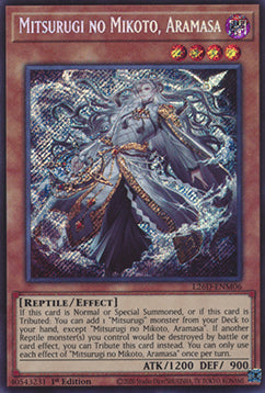 Mitsurugi no Mikoto, Aramasa (V.2 - Secret Rare)