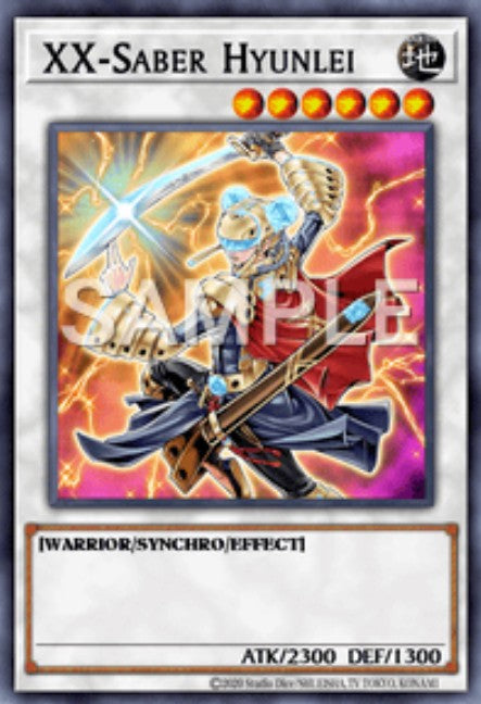 XX-Saber Hyunlei (V.2 - Secret Rare)