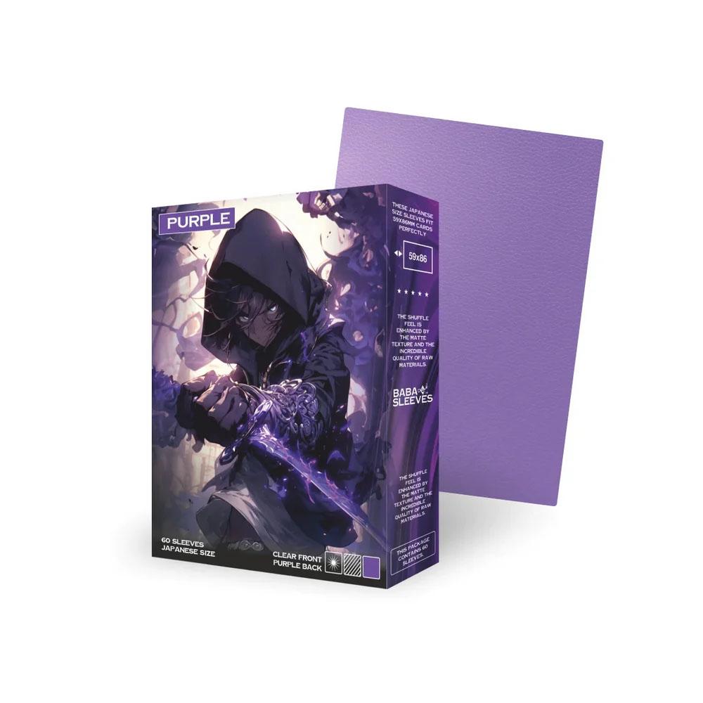 Baba Sleeves Matte Japanese Size 60 – TCG Card Sleeves Various Colors