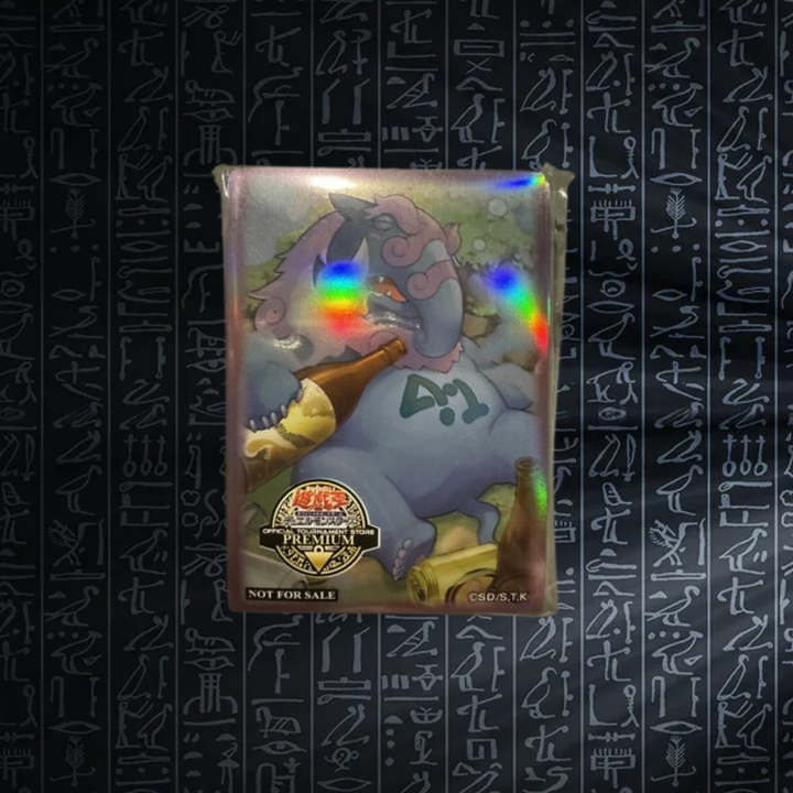 Yu-Gi-Oh! OCG Number 41 Bagooska Terribly Tired Tapir Card Sleeves 100x
