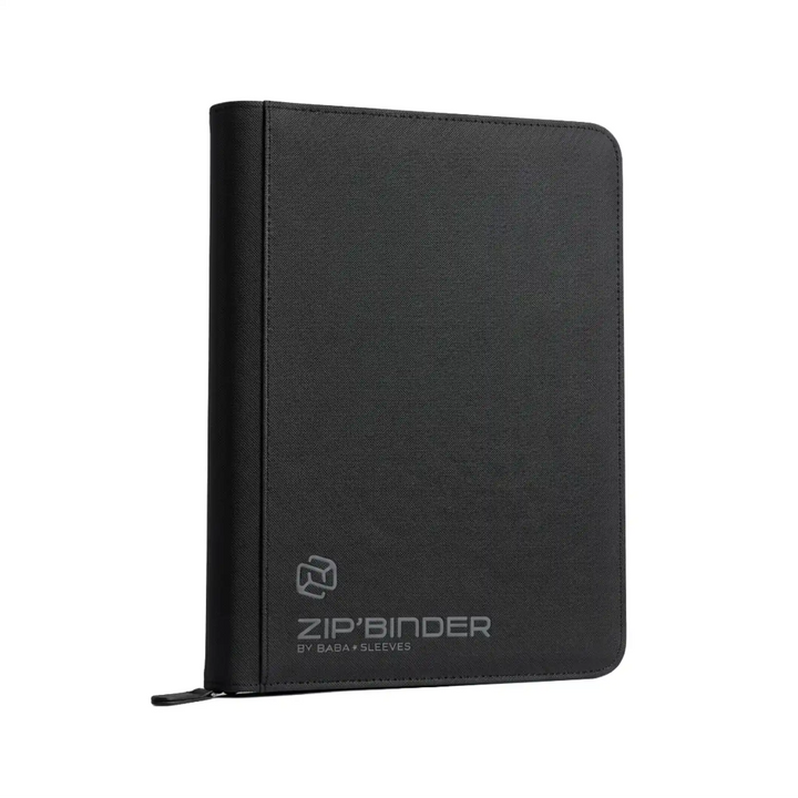 Baba Sleeves 9-Pocket Zip-Binder Schwarz