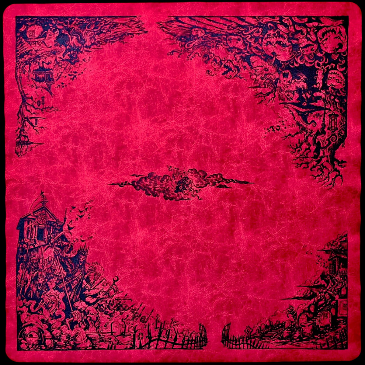 Yggdrasil Materias - M4 Hallowed Lord Cloth Play Mat (Rouge)