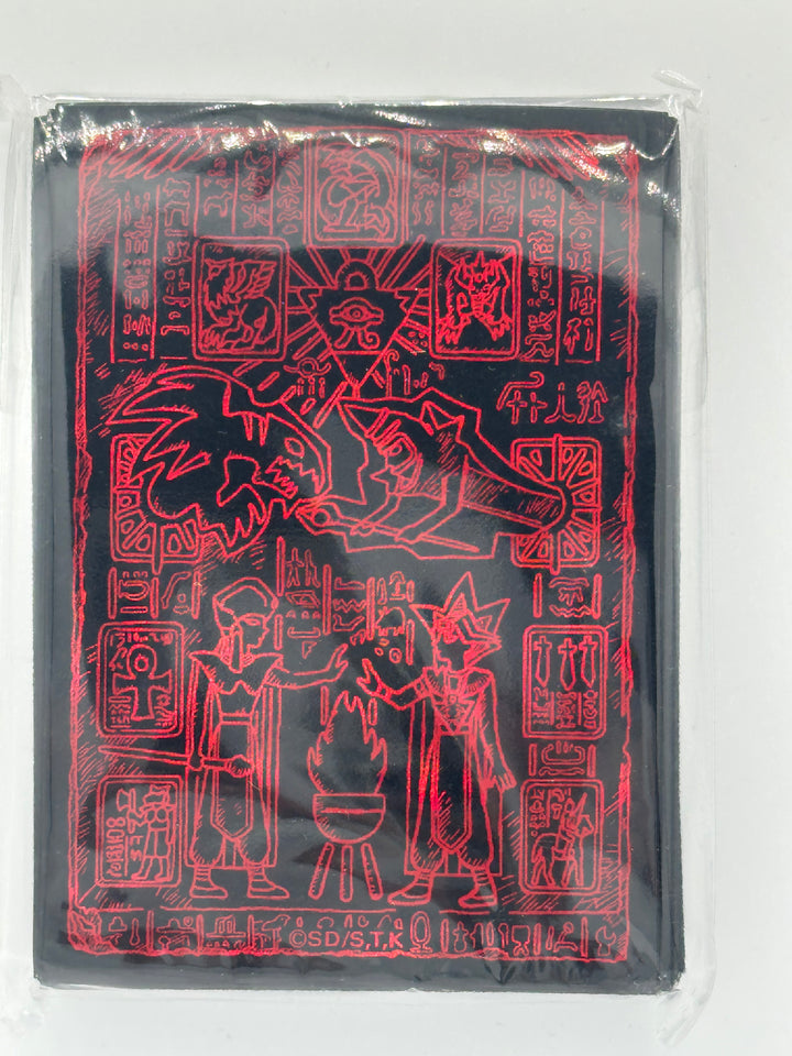 Yu-Gi-Oh! OCG Prismatic God Card Sleeves Red 70x