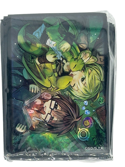 Yu-Gi-Oh! OCG Charmer Wynn & Aussa Card Sleeves 100x