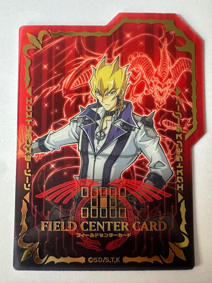 Yu-Gi-Oh! 5D's Field Center Card Dragon Signer Set Jack Atlas Japan