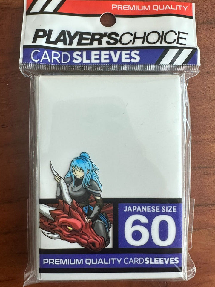 Player's Choice Card Sleeves White 60x