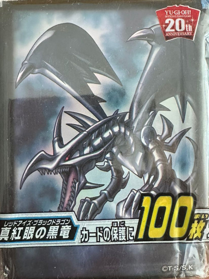 Yu-Gi-Oh! OCG Red-Eyes Black Dragon Card Sleeves 100x