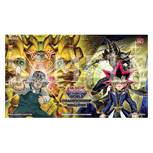 Yu-Gi-Oh! TCG - Win-A-Mat WCQ 2024 "Solomon & Yugi" Spielmatte (OVP)